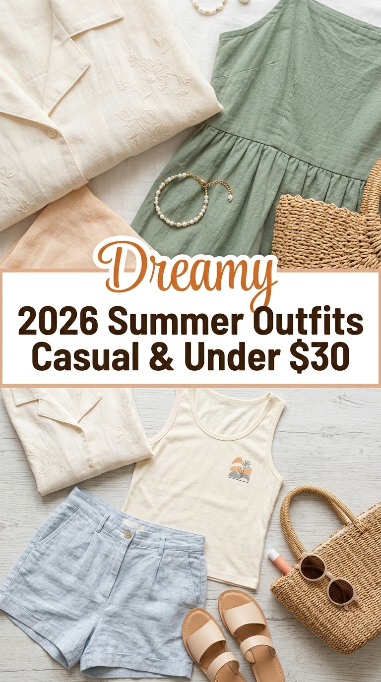 Breezy, Budget-Friendly Summer Wardrobe: How to Build Capsule Looks for Less Than a Coffee Per Wear