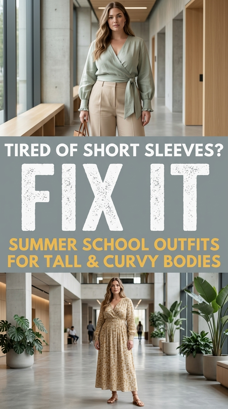 Stop Wearing Cropped Pants: The Ultimate Guide to Tall Curvy Summer School Outfits