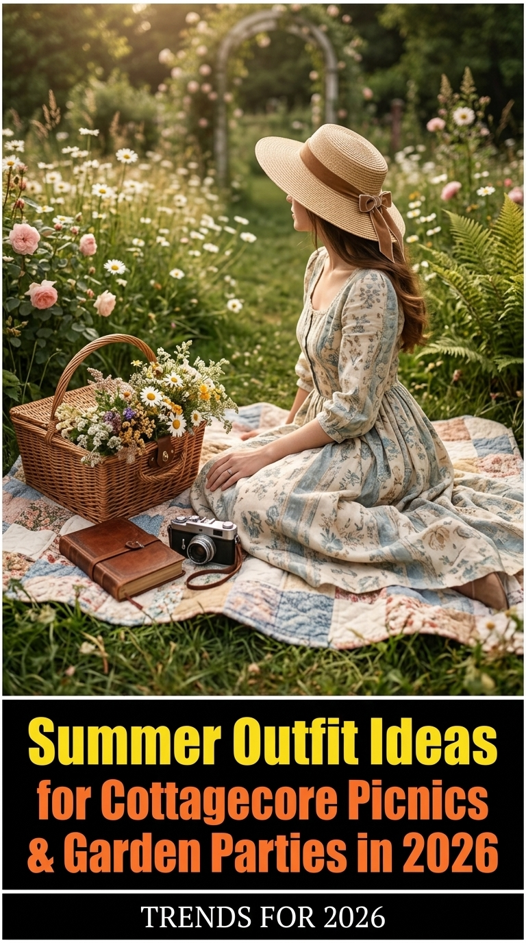 Whimsical Summer Dreams: Crafting an Authentic Cottagecore Wardrobe